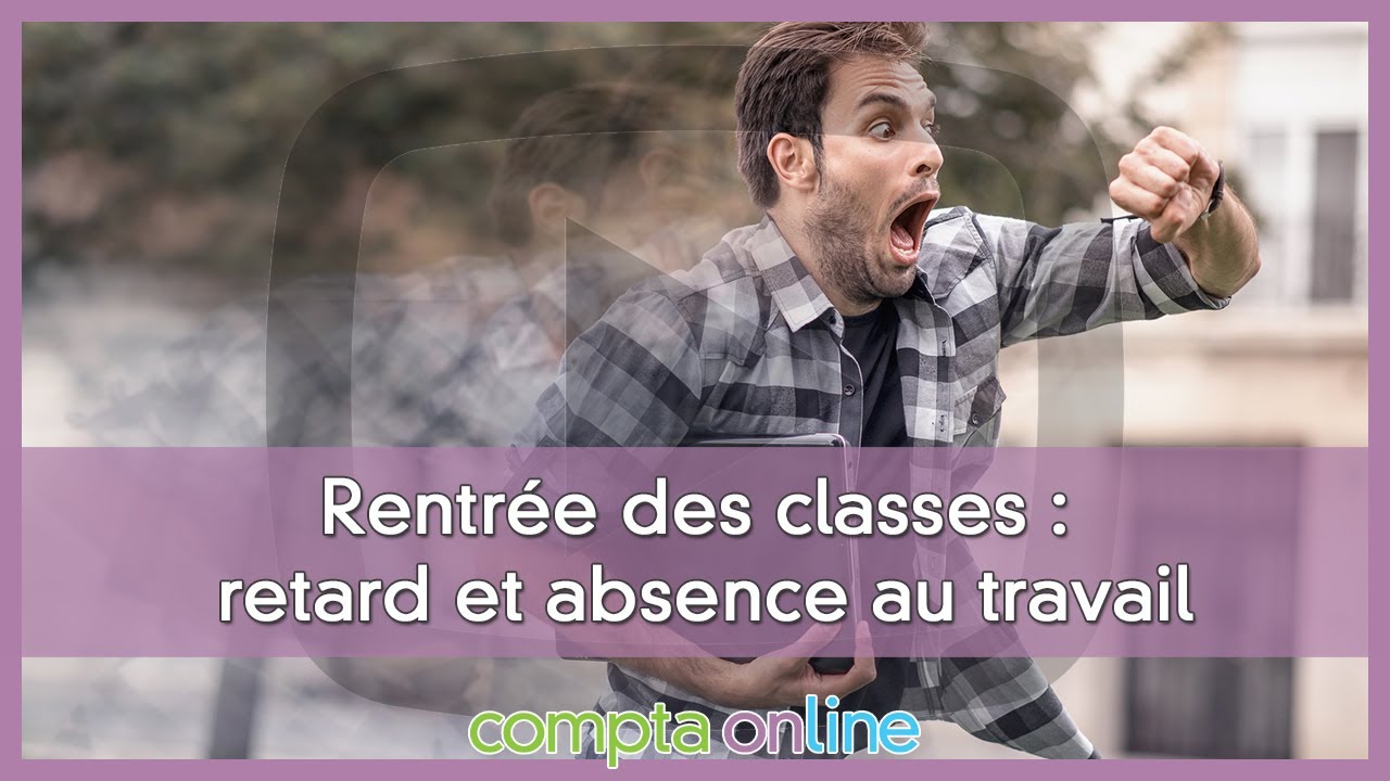 Rentrée des classes : retard et absence au travail
