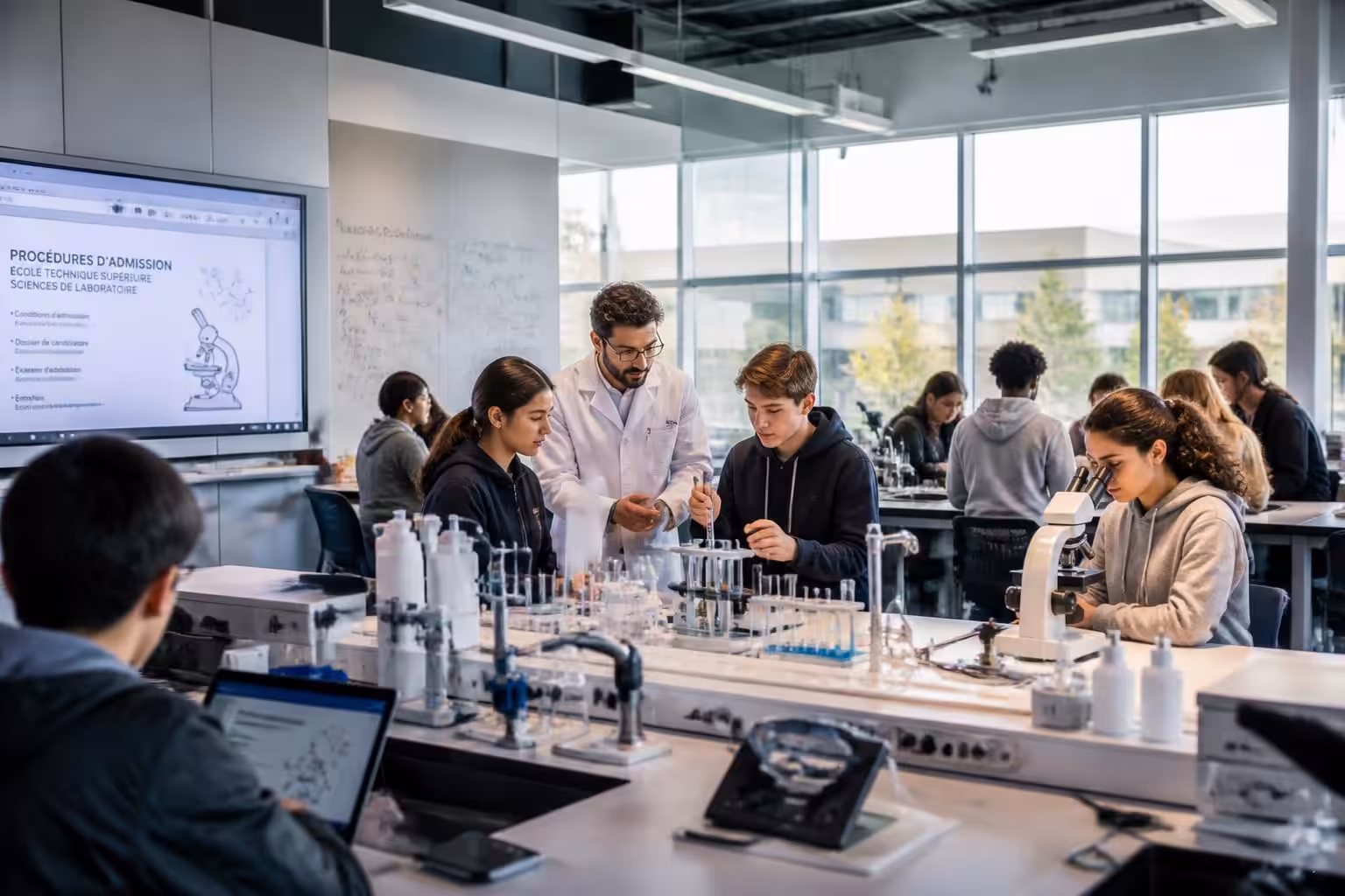 découvrez les formations proposées par l'école technique supérieure du laboratoire et les modalités d'admission pour intégrer notre établissement d'excellence.