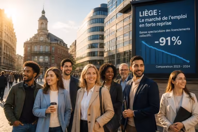 découvrez la baisse spectaculaire de 91 % des licenciements collectifs à liège, un signe positif et porteur d'espoir pour l'emploi et l'économie locale.
